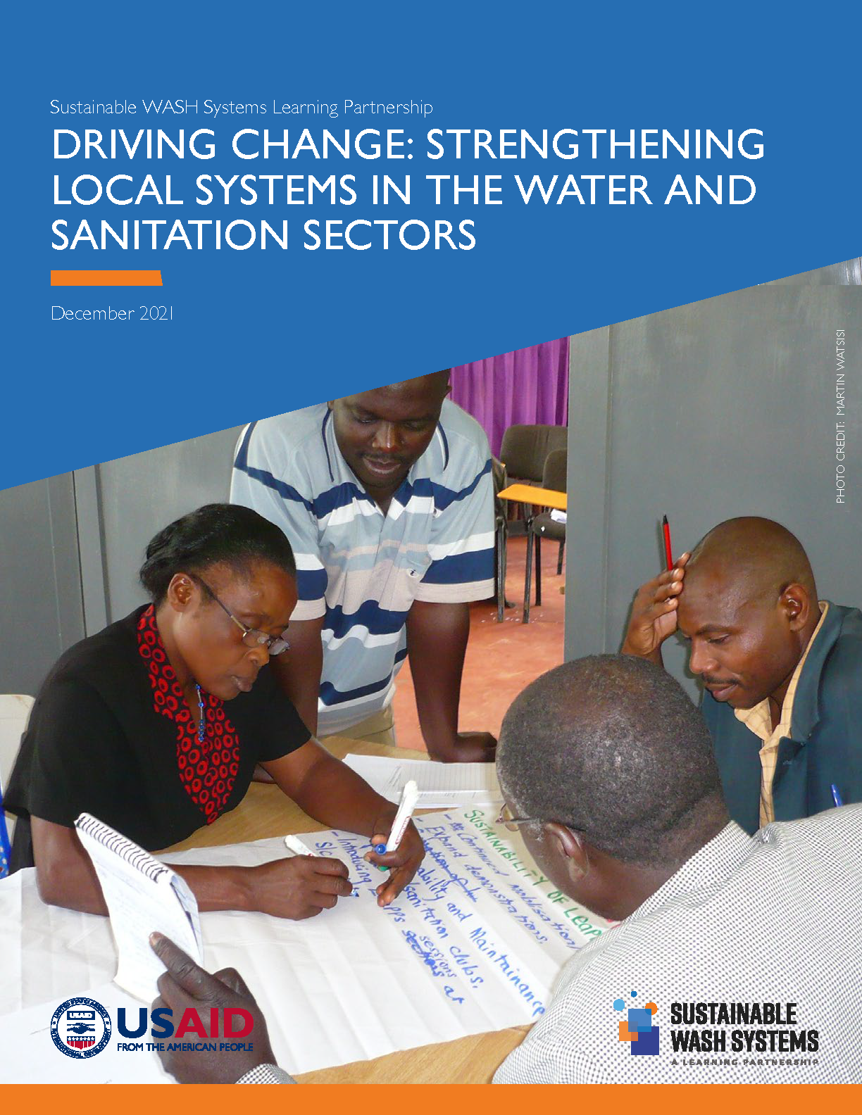 Cover-page for Driving Change Strengthening Local Systems in the Water and Sanitation Sectors