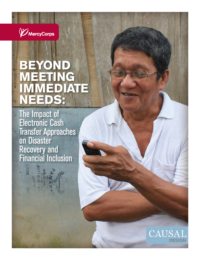 Cover of Report with Man looking at phone