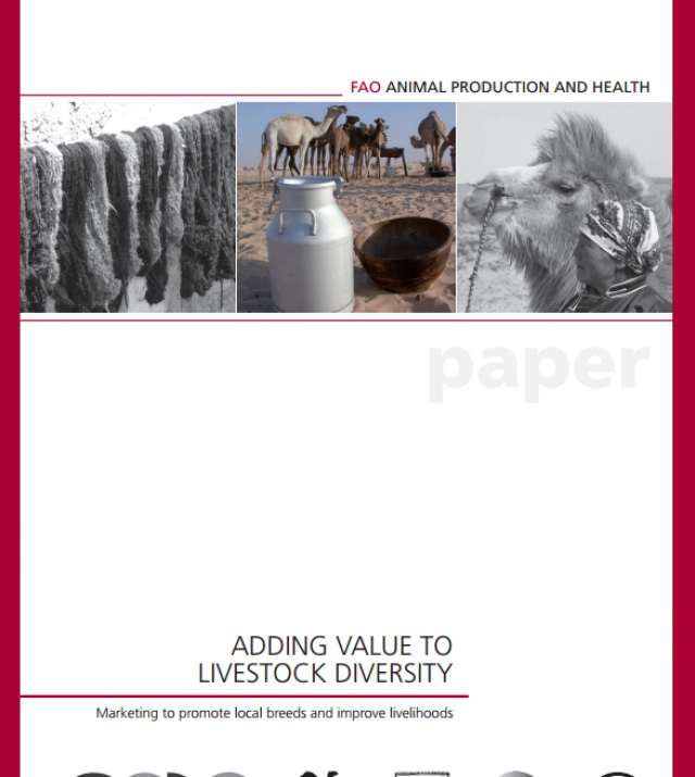 Download Resource: Adding Value to Livestock Diversity—Marketing to Promote Local Breeds and Improve Livelihoods