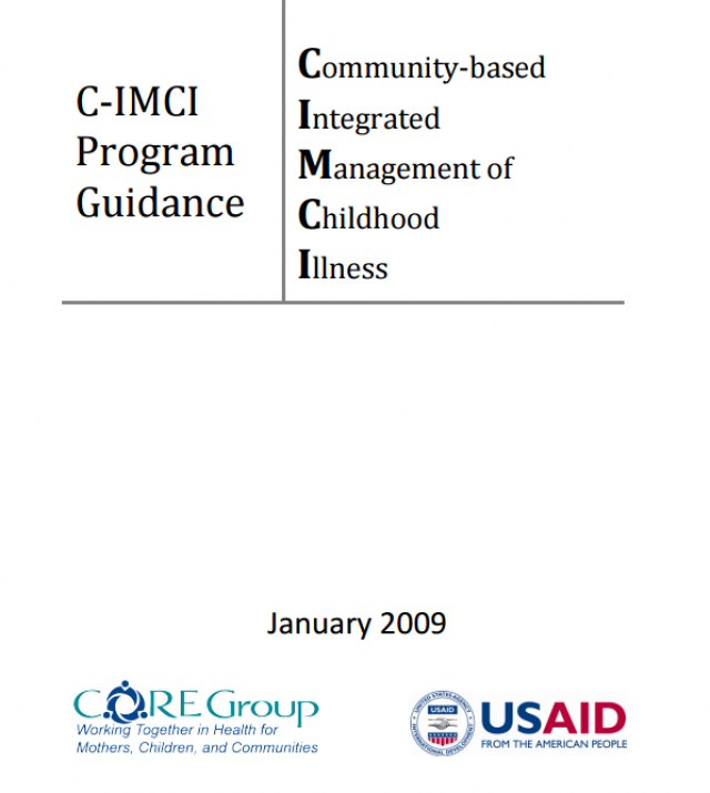 Download Resource: Community-based Integrated Management of Childhood Illnesses (C-IMCI) Program Guidance