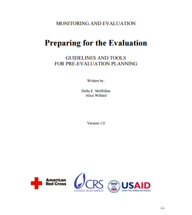 Download Resource: Preparing for the Evaluation