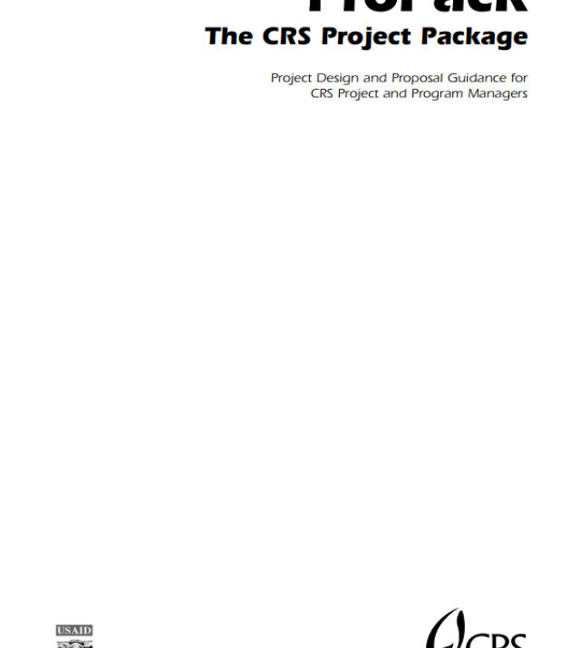 Download Resource: ProPack - The CRS Project Package