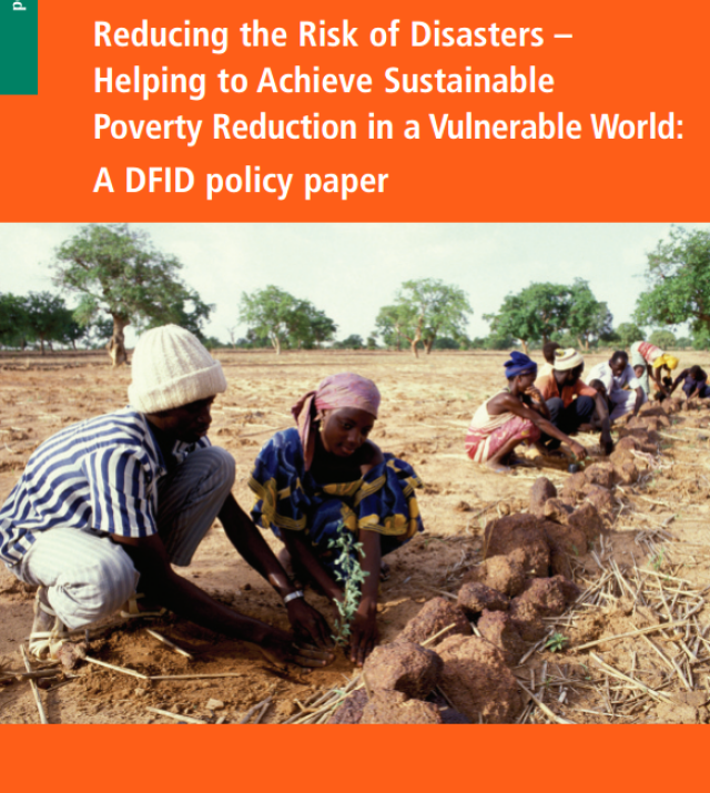 Download Resource: Reducing the Risk of Disasters: Helping to Achieve Sustainable Poverty Reduction in a Vulnerable World