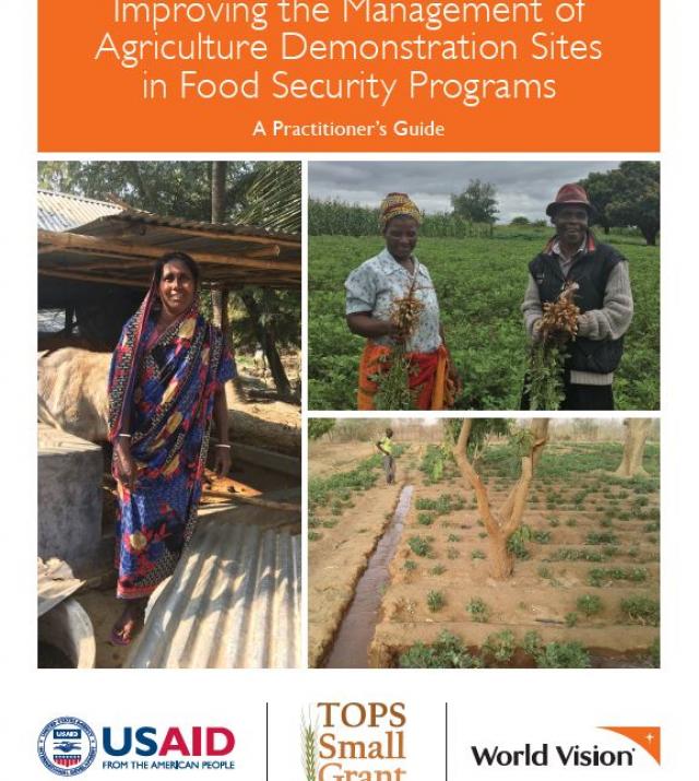 Download Resource: Improving the Management of Agriculture Demonstration Sites in Food Security Programs