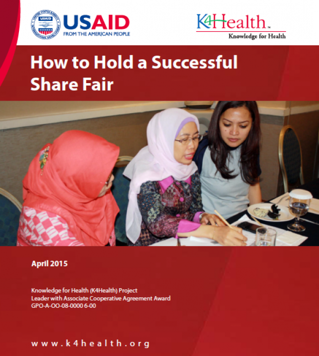 Download Resource: How to Hold a Successful Share Fair