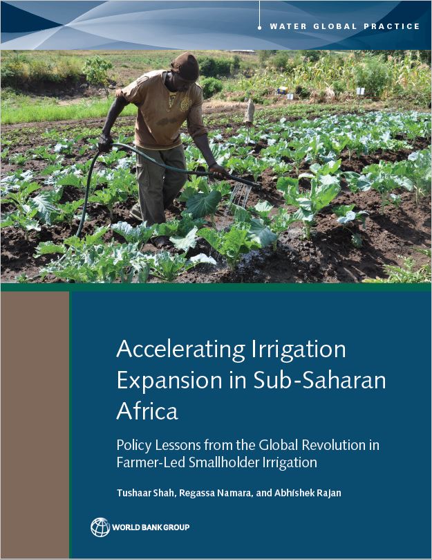 Page de couverture de la Banque mondiale Accélération de l'expansion de l'irrigation en Afrique subsaharienne