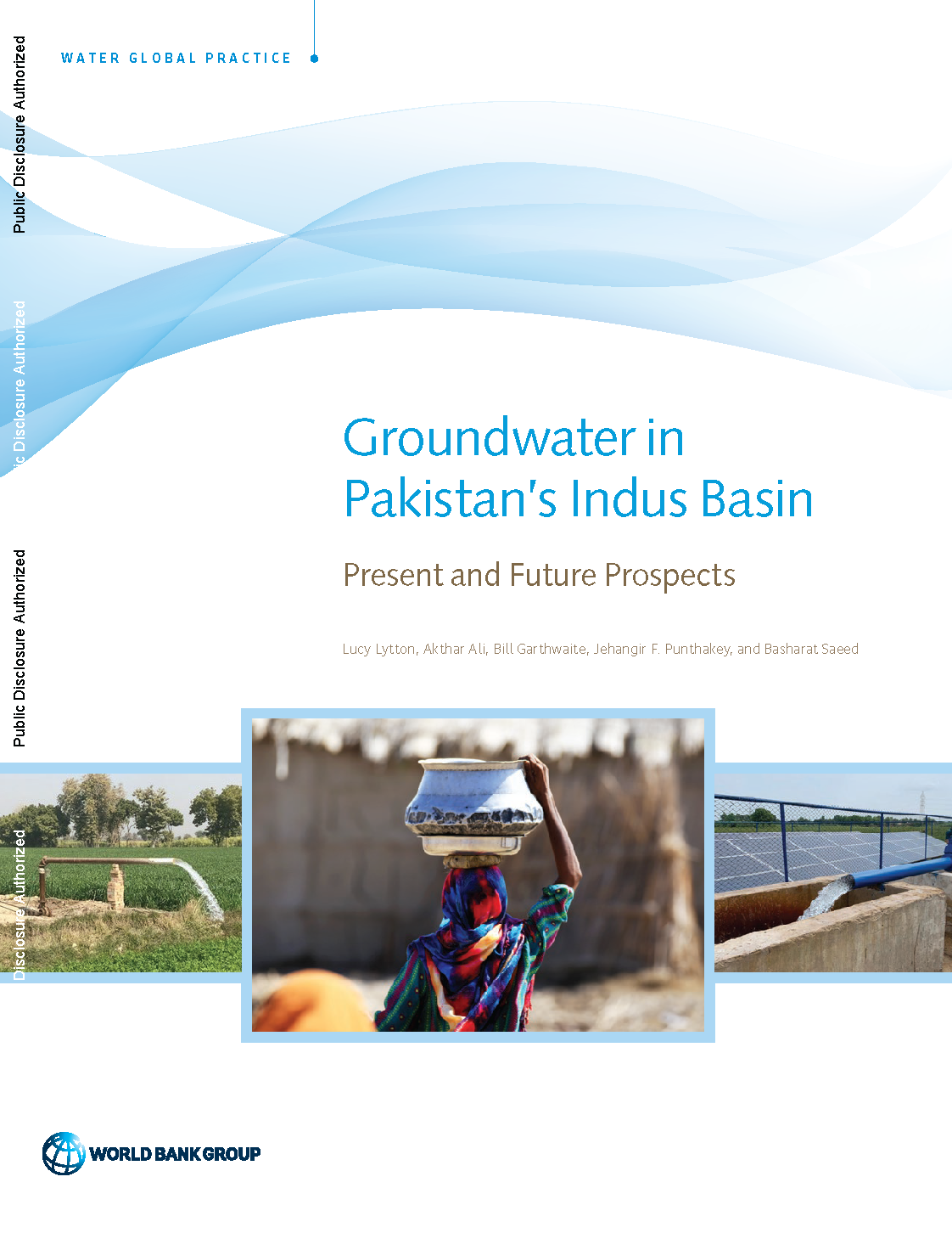 Cover-page for Groundwater in Pakistan's Indus Basin report