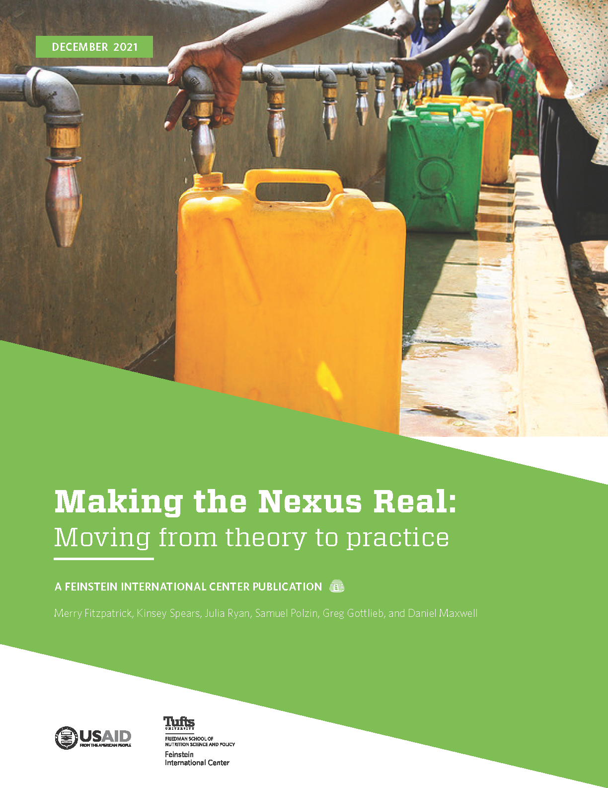 Cover page for Making the Nexus Real: Moving from Theory to Practice