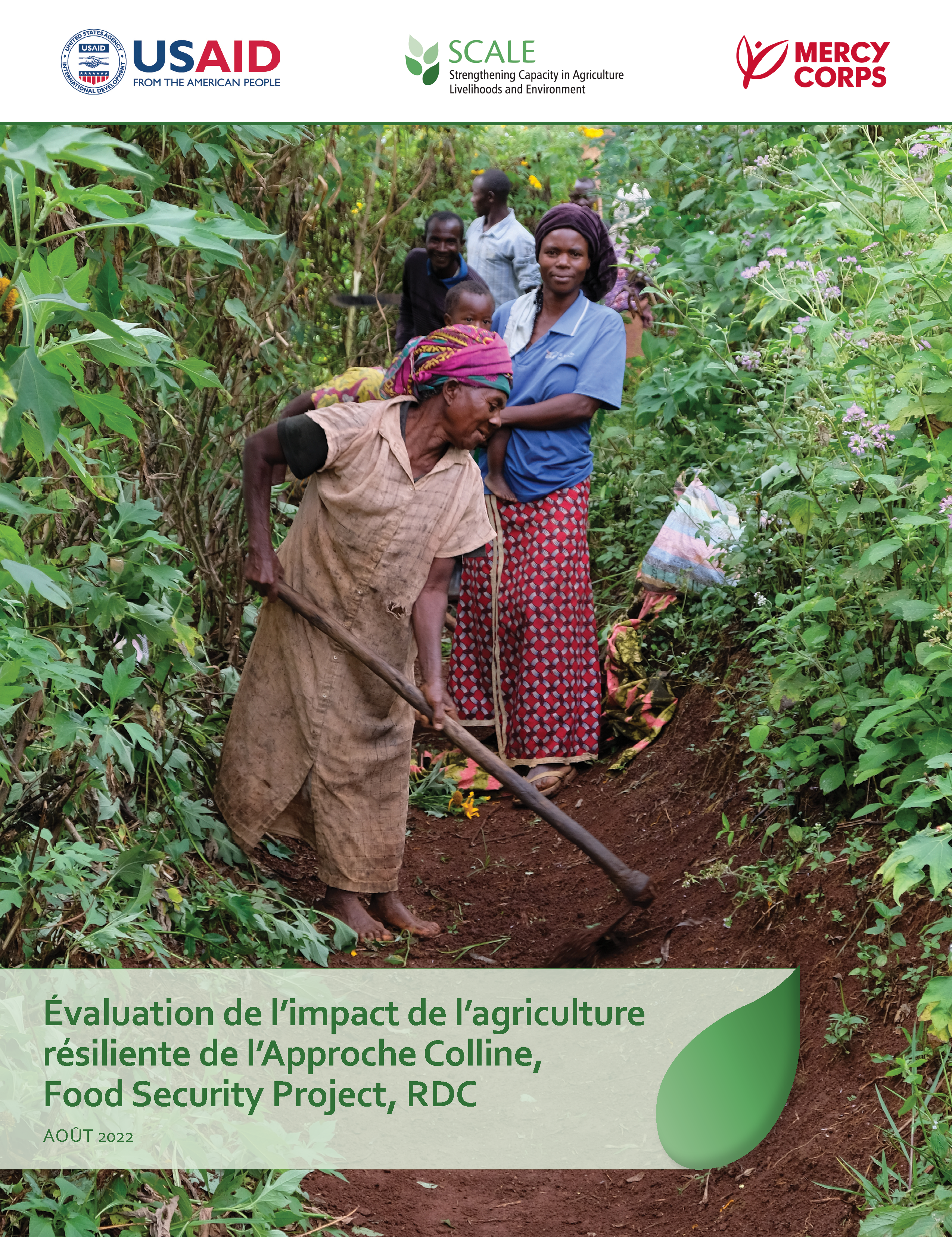 Front cover of Impact Assessment of the Hill Approach report French