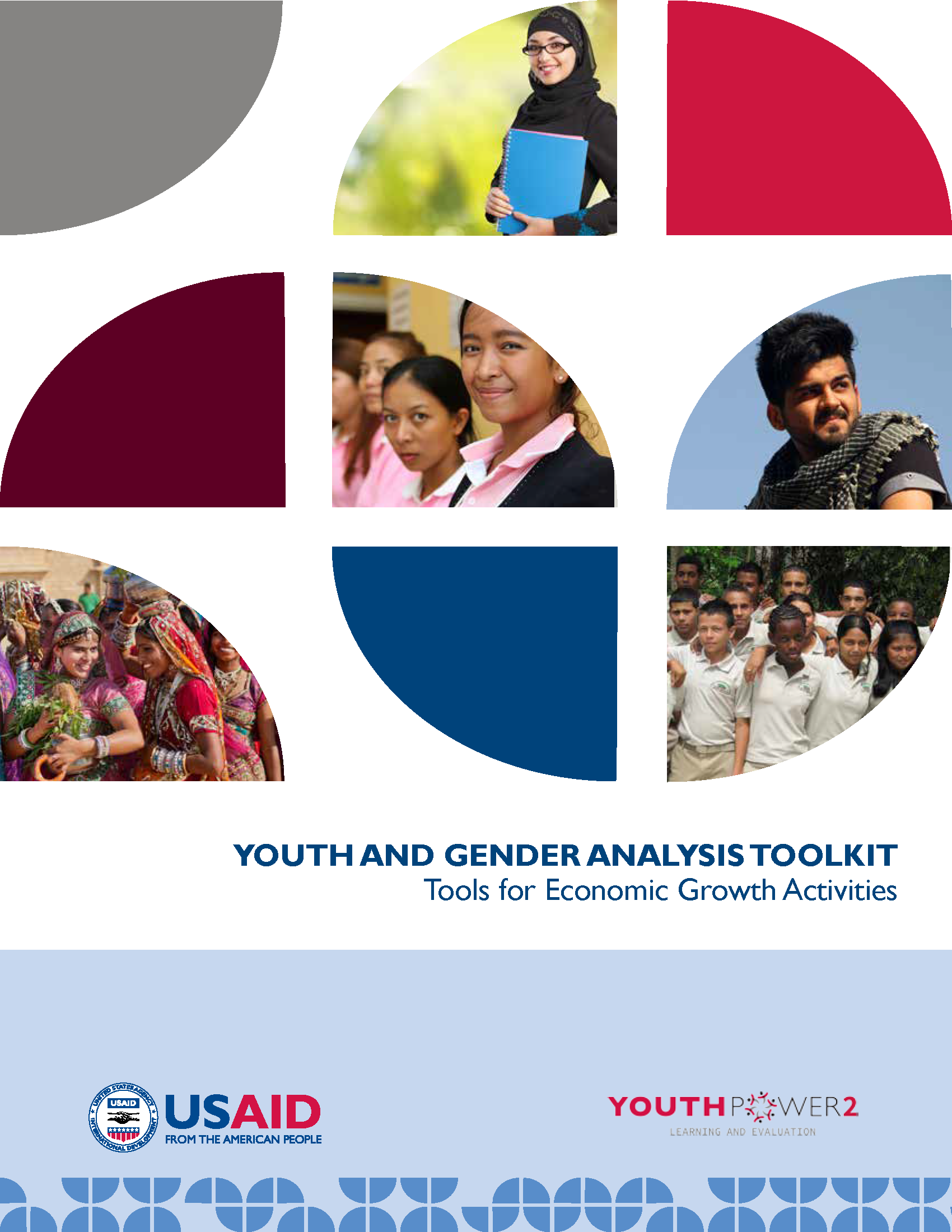 Cover for Youth and Gender Analysis Toolkit: Tools for Economic Growth Activities