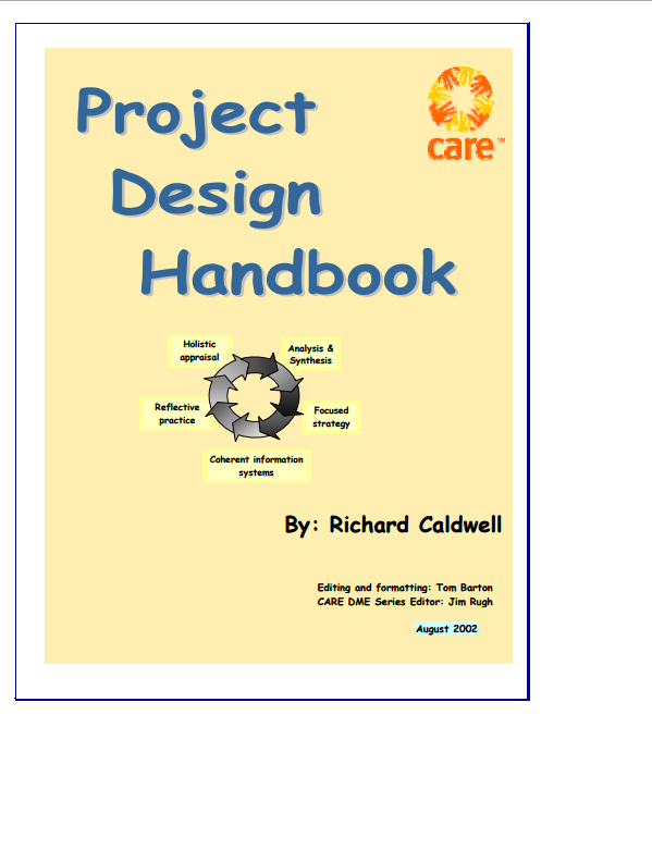 Download Resource: CARE's Project Design Handbook