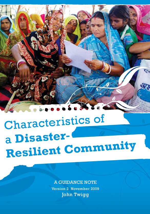 Download Resource: Characteristics of A Disaster-Resilient Community: A Guidance Note