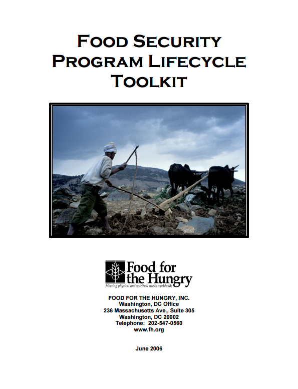 Download Resource: Food Security Program Lifecycle Toolkit