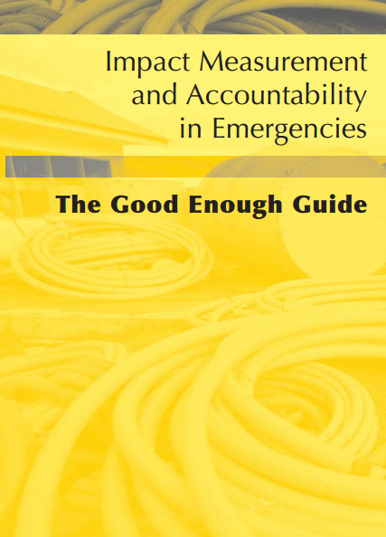 Télécharger la ressource : Mesure de l'impact et responsabilité dans les situations d'urgence : le guide suffisant