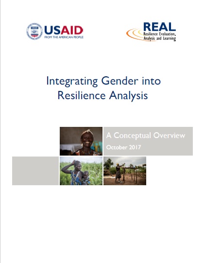 Télécharger la ressource : Intégration du genre dans l'analyse de la résilience : un aperçu conceptuel