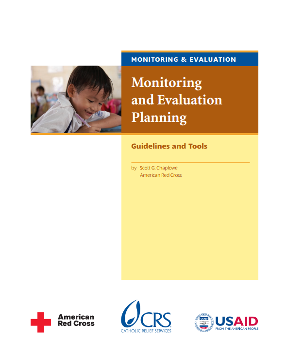 Download Resource: Monitoring and Evaluation Planning: Guidelines and Tools