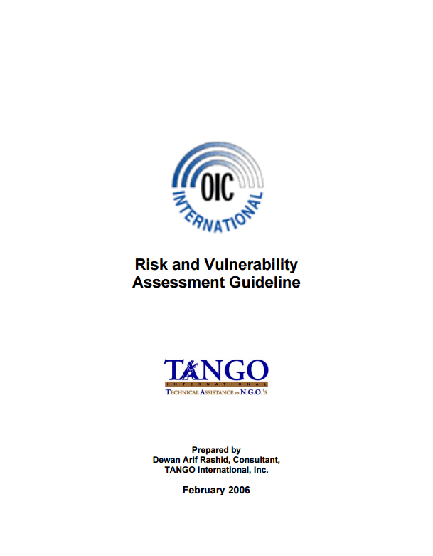 Télécharger la ressource : Lignes directrices de l'OICI sur l'évaluation des risques et de la vulnérabilité