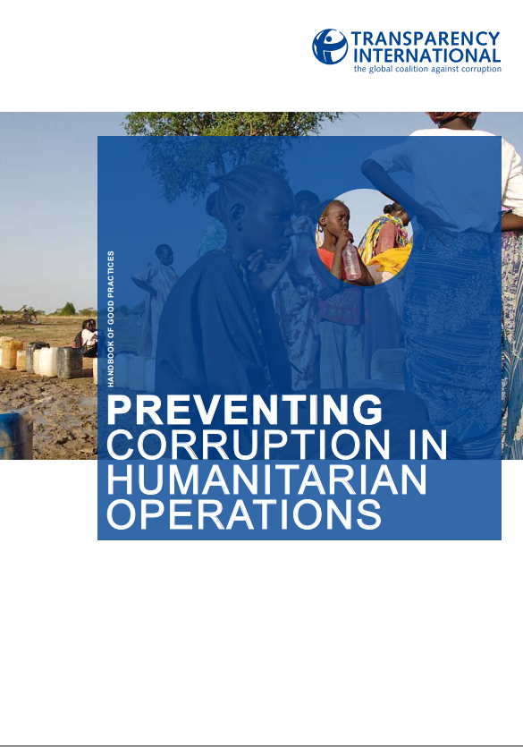 Download Resource: Preventing Corruption in Humanitarian Operations