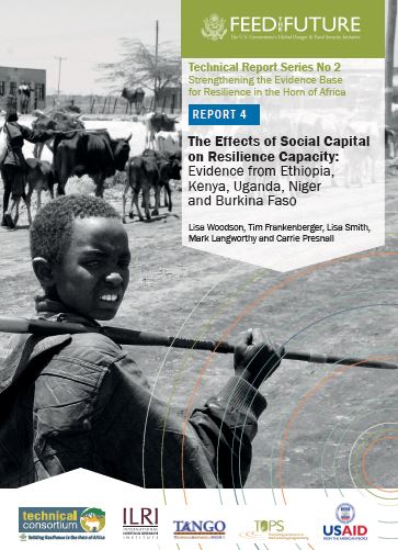 Download Resource: The Effects of Social Capital on Resilience Capacity: Evidence from Ethiopia, Kenya, Uganda, Niger and Burkina Faso