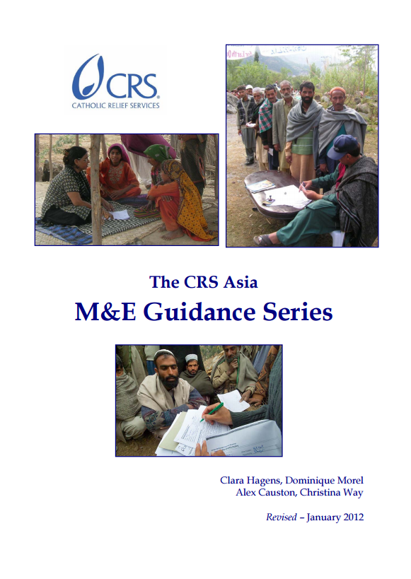 Télécharger la ressource : série d'orientations sur le suivi et l'évaluation des Catholic Relief Services Asia
