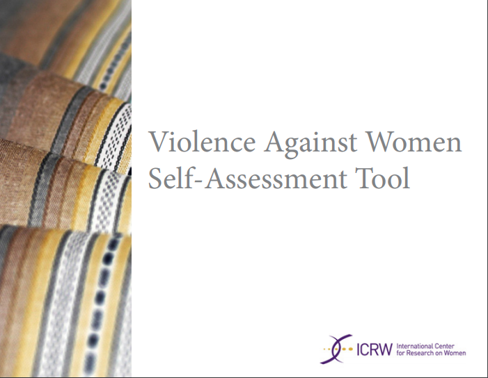 Download Resource: Violence Against Women Self-Assessment Tool