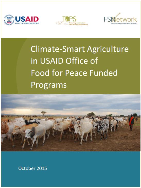 Download Resource: Climate-Smart Agriculture in USAID Office of Food for Peace Funded Programs