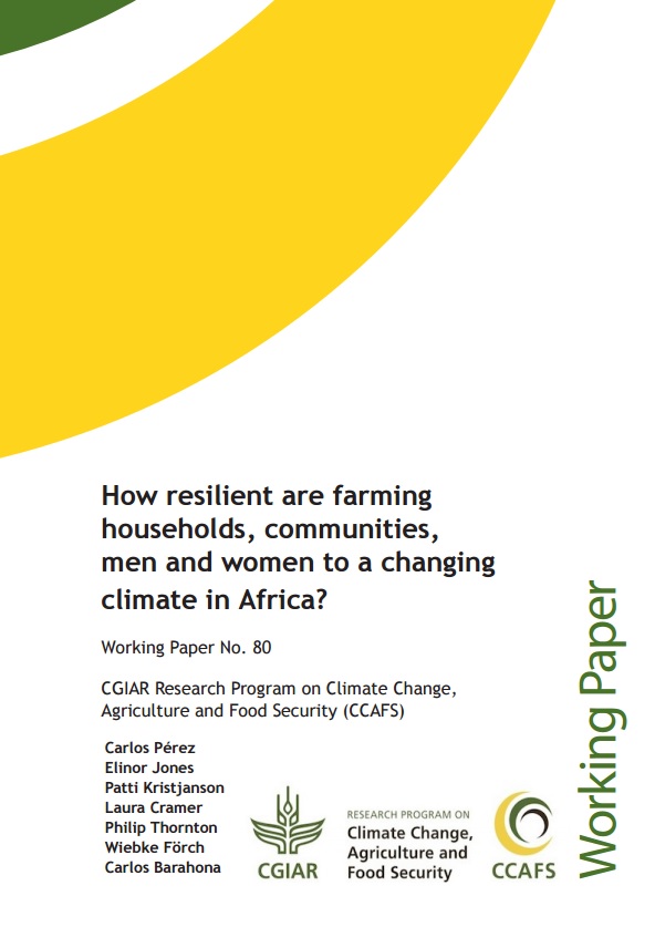 Download Resource: How Resilient Are Farming Households, Communities, Men and Women to A Changing Climate in Africa?