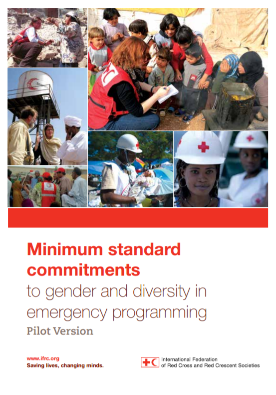 Download Resource: Minimum standard commitments to gender and diversity in emergency programming 