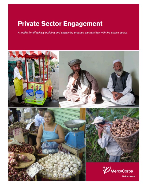Download Resource: Private Sector Engagement Toolkit