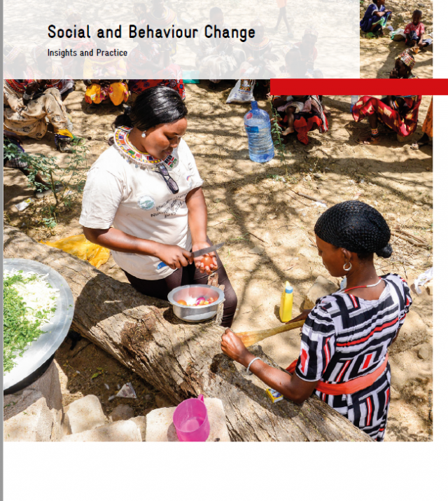 Cover page of Social and Behavior Change resource