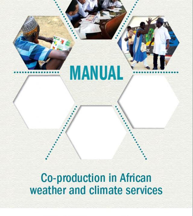 Cover page of Co-production in African weather and climate services report