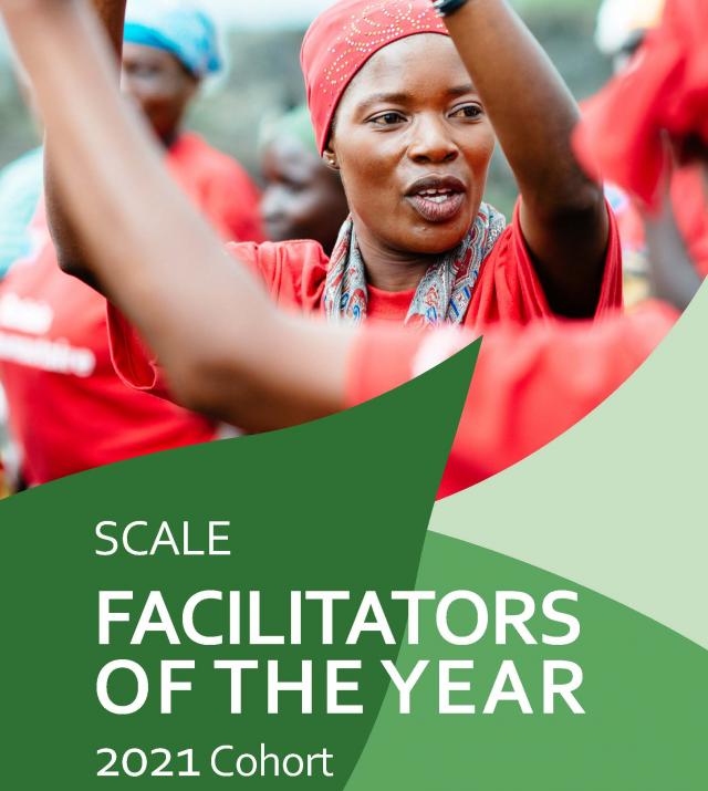 SCALE Facilitators of the Year 2021 Catalogue Front Cover