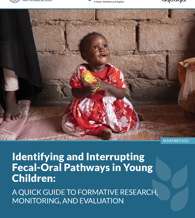 Cover page for Identifying and Interrupting Fecal-Oral Pathways in Young Children