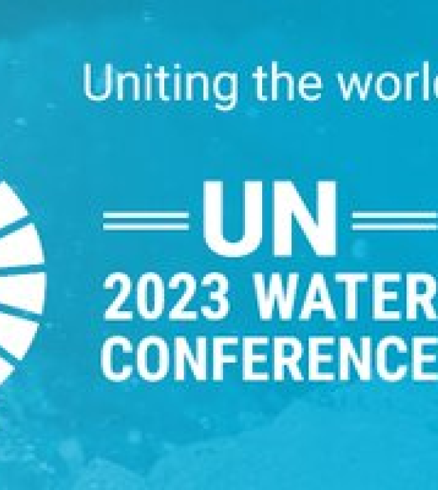UN 2023 Water Conference Promotional Graphic