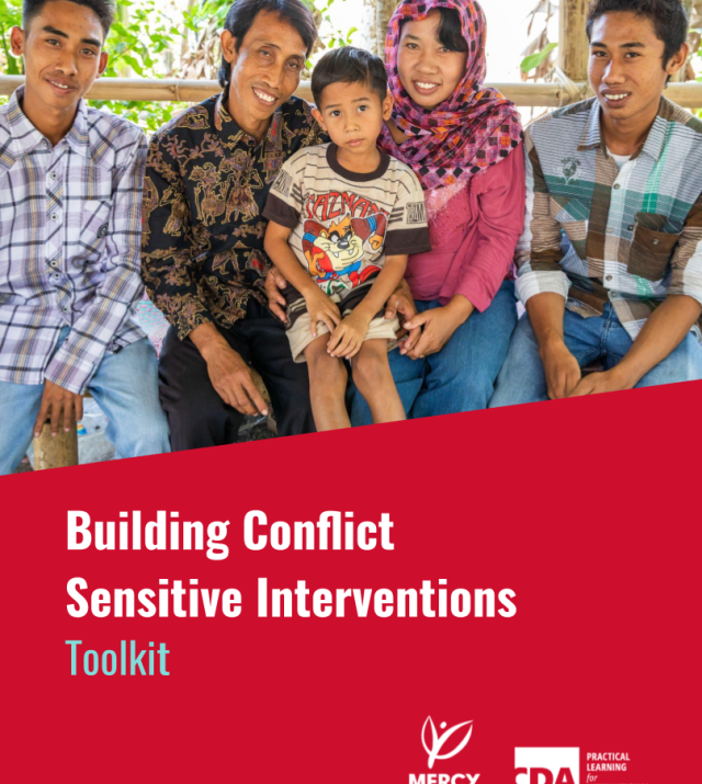 Cover page for Building Conflict Sensitive Interventions Toolkit