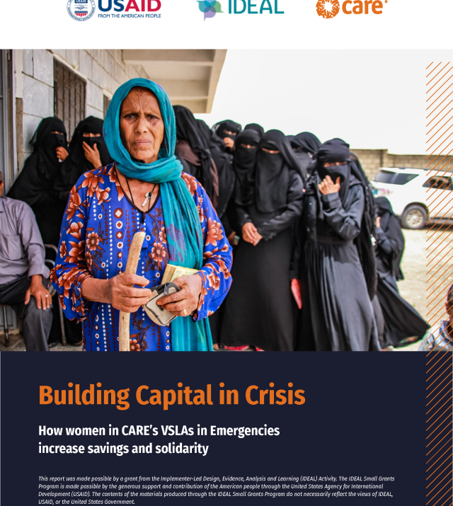 Cover page for Building Capital in Crisis