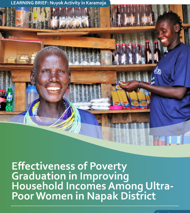 Cover Page of Effectiveness of Poverty Graduation in Improving Household Incomes Among Ultra-Poor Women in Napak District