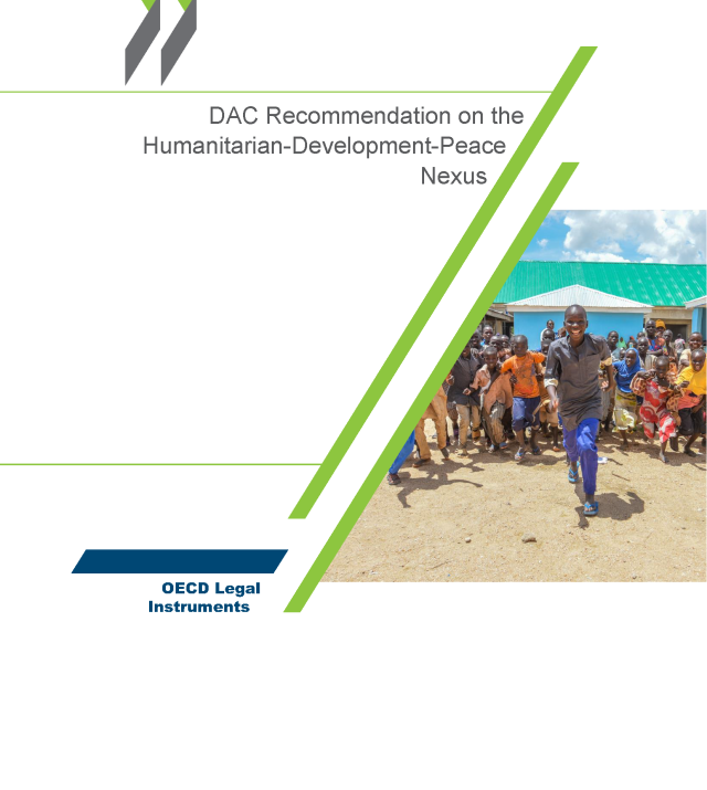 Cover page for DAC Recommendation on the OECD Legal Instruments Humanitarian-Development-Peace Nexus