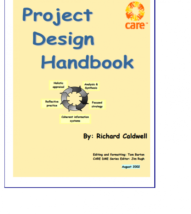 Download Resource: CARE's Project Design Handbook
