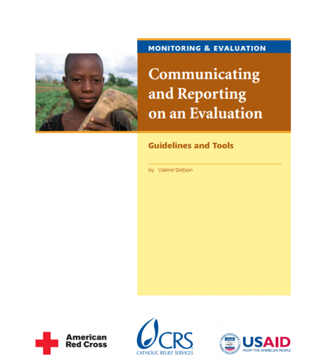 Download Resource: Communicating and Reporting on Evaluation: Guideline and Tools