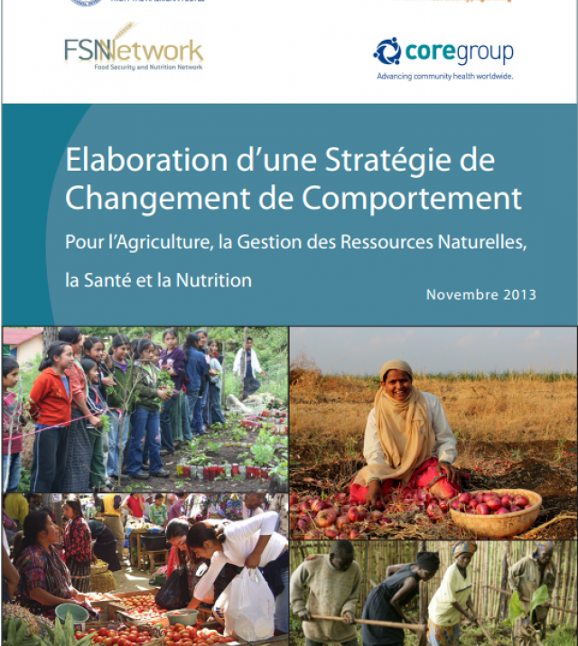 Télécharger un fichier: Elaboration d’une Stratégie de Changement de Comportement  Pour l’Agriculture, la Gestion des Ressources Naturelles, la Santé et la Nutrition