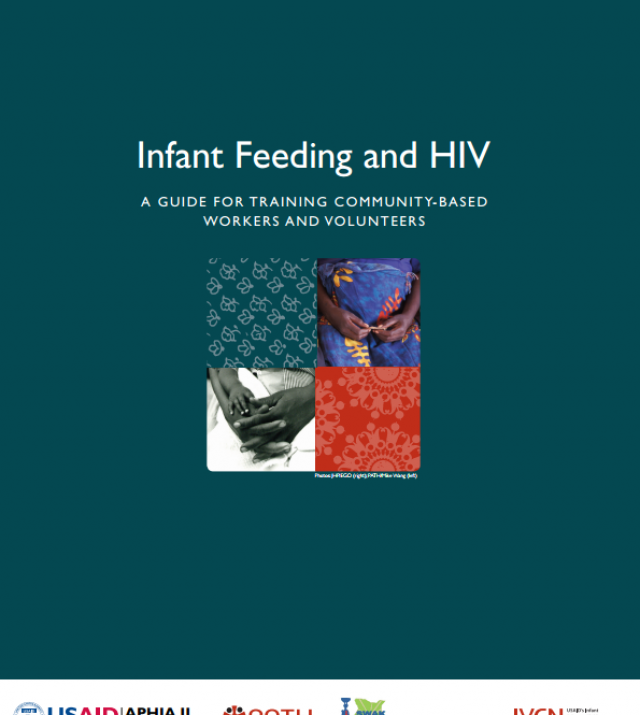 Download Resource: Infant Feeding and HIV: A Guide for Training Community-Based Workers and Volunteers