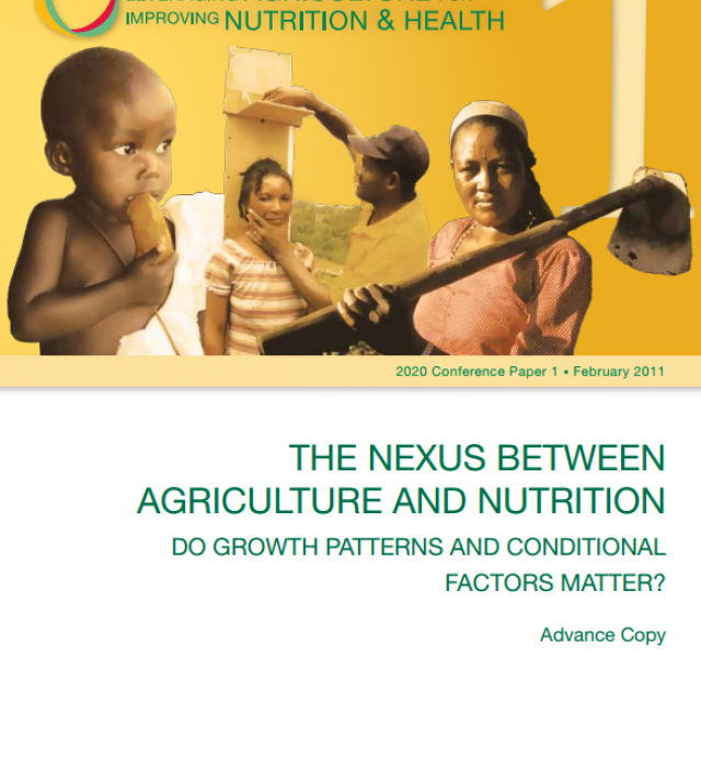 Download Resource: Leveraging Agriculture for Improving Nutrition and Health Conference Briefs