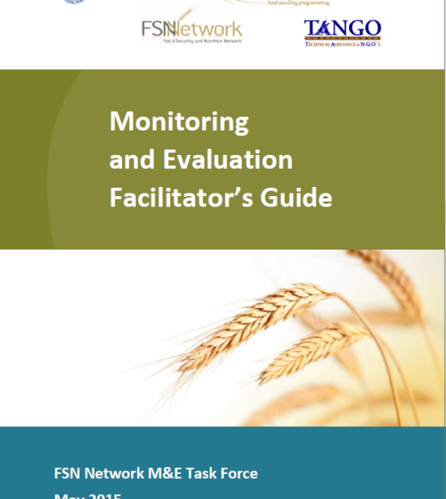 Download Resource: Monitoring and Evaluation Facilitator's Guide