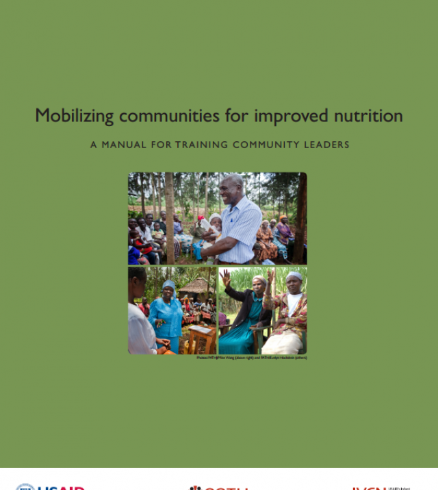 Download Resource: Mobilizing Communities for Improved Nutrition: A Manual and Guide for Training Community Leaders