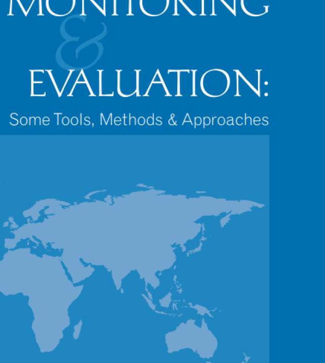 Download Resource: Monitoring & Evaluation: Some Tools, Methods & Approaches