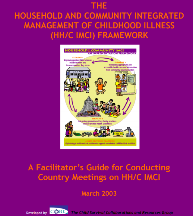 Download Resource: The Household and Community Integrated Management of Childhood Illness (HH/C IMCI) Framework