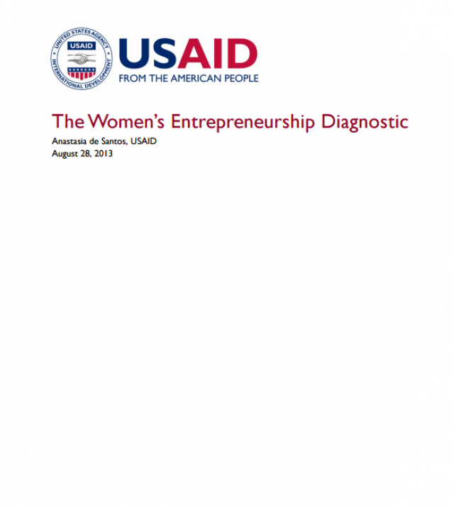 Download Resource: The Women’s Entrepreneurship Diagnostic 