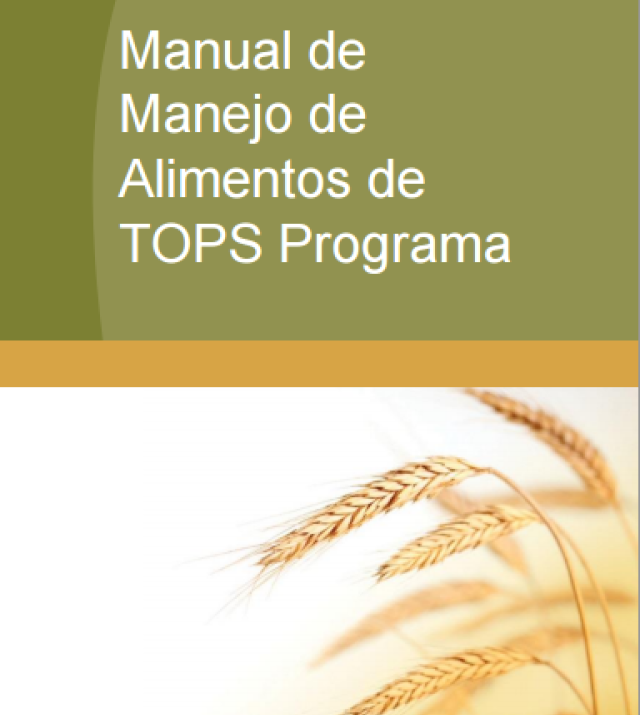 Descargar archivo: Manual de Manejo de Alimentos de TOPS Programa