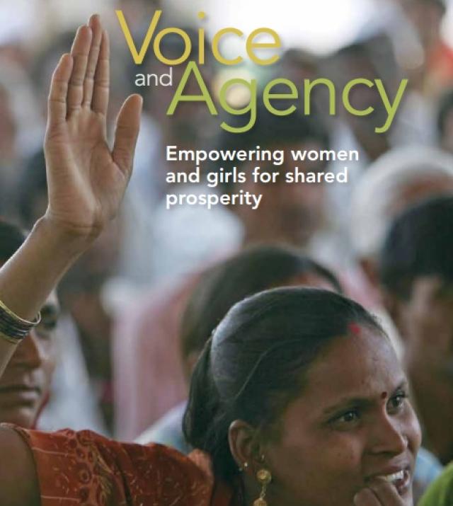 Download Resource: Voice and Agency Empowering Women and Girls for Shared Prosperity 